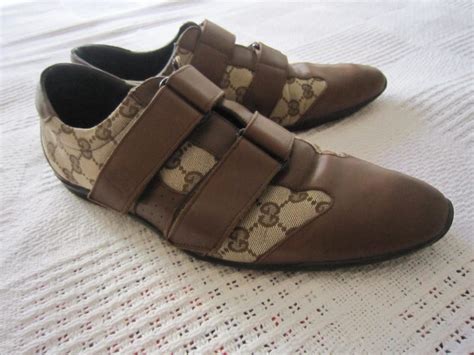 brown ribbon gucci mens shoes leather vintage|brown GUCCI Men Shoes .